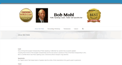 Desktop Screenshot of bobmohl.com